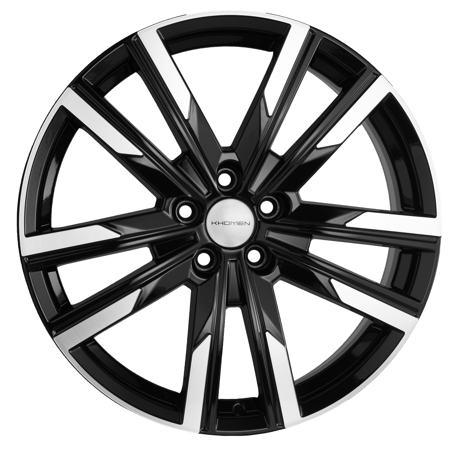 Колесный диск KHOMEN KHW1905 7,5х19/5x114,3 D60,1 ET35 BLACK-FP